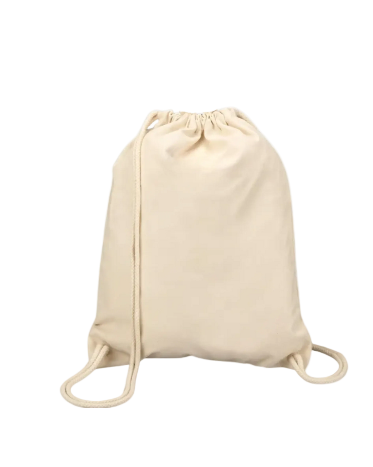 50 Pieces of Semi -Midweight Canvas Drawstring Bag (230GSM Thick)