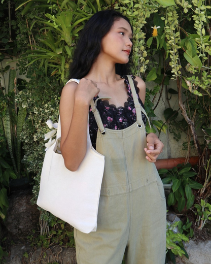 50 Pieces Hobo Totebag Lightweight 606 (190gsm) Cream Color